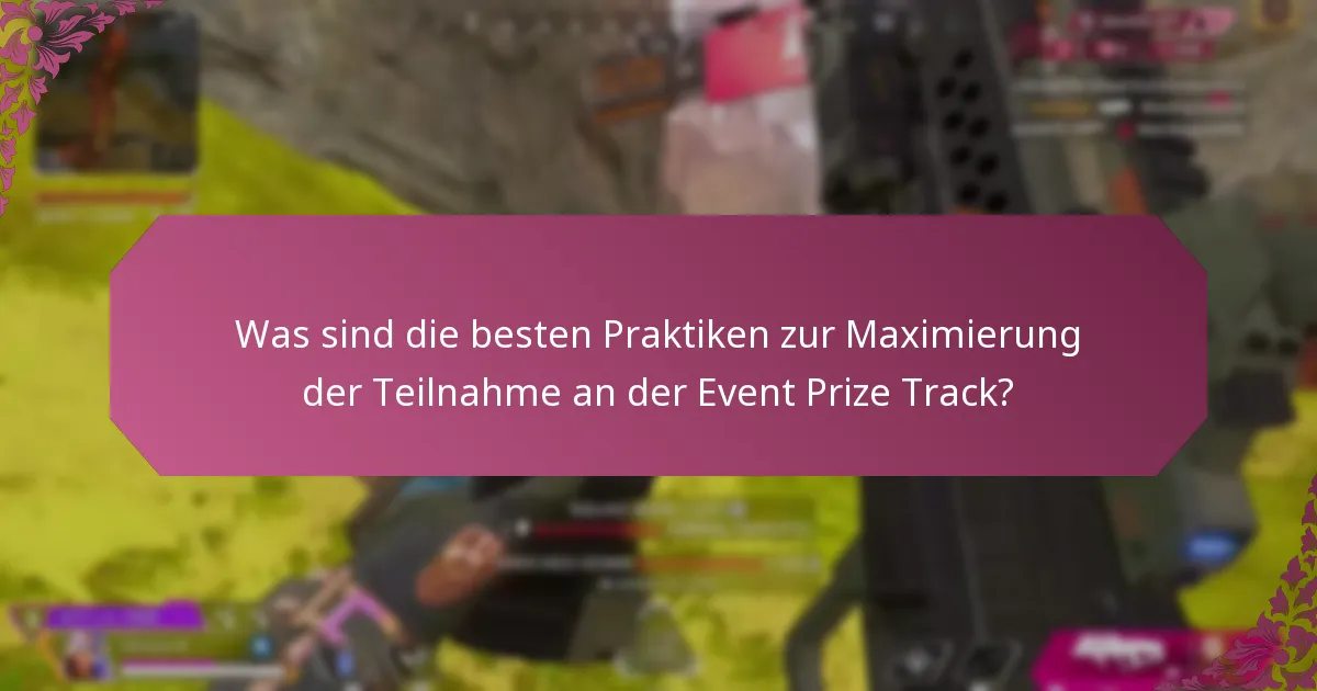 Wie wird das Spielerfeedback in der Event Prize Track gesammelt und genutzt?