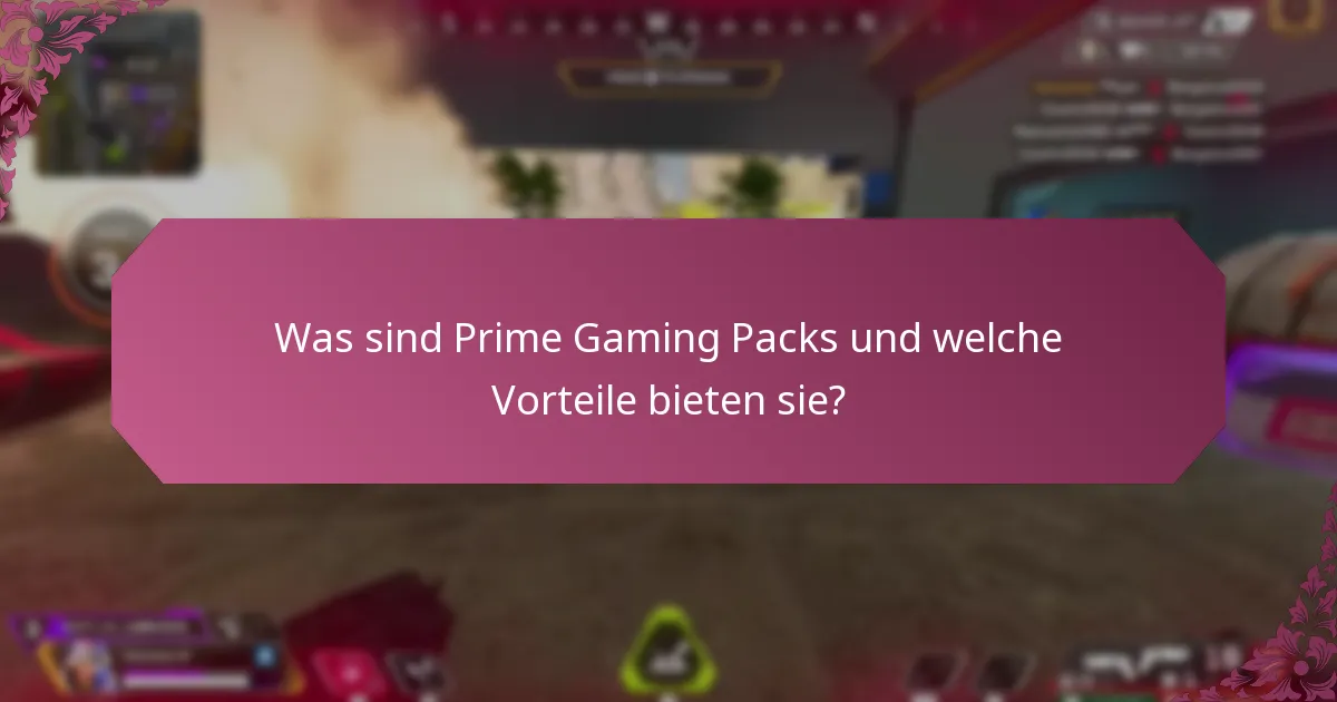Wie funktioniert das Stapeln von Belohnungen mit Prime Gaming Packs?