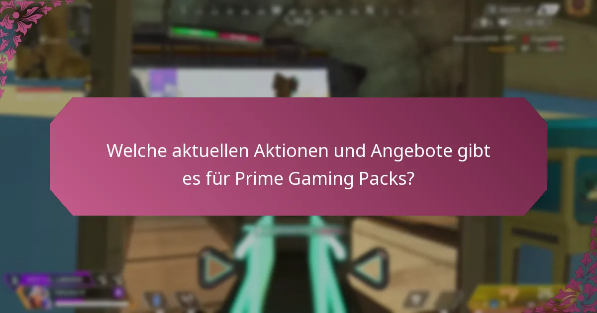 Welche thematischen Inhalte sind in Prime Gaming Packs enthalten?
