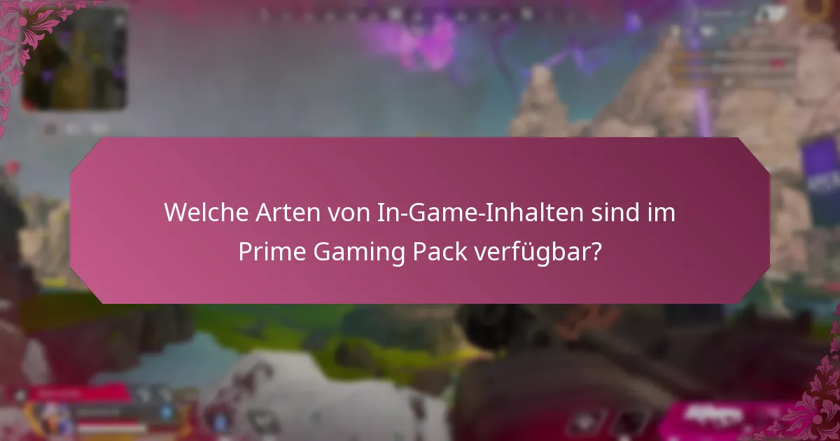 Wie schneidet das Prime Gaming Pack im Vergleich zu anderen Gaming-Diensten ab?