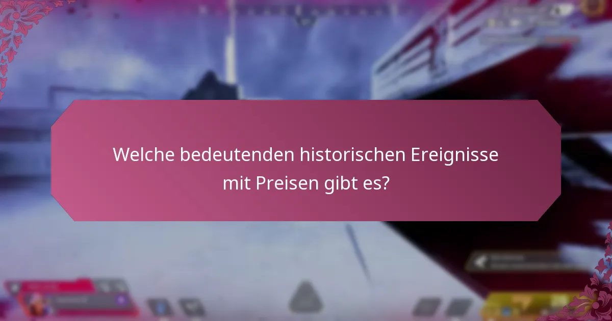 Welche Preise gelten als die prestigeträchtigsten?