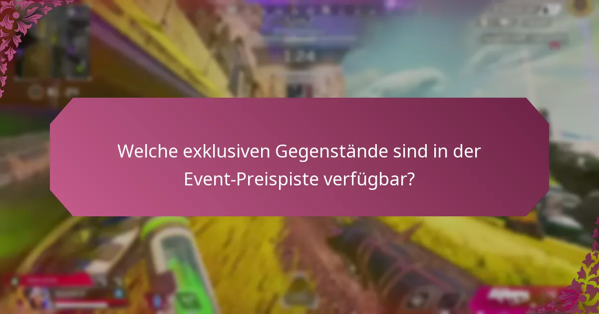 Wie nehme ich an der Event-Preispiste teil?