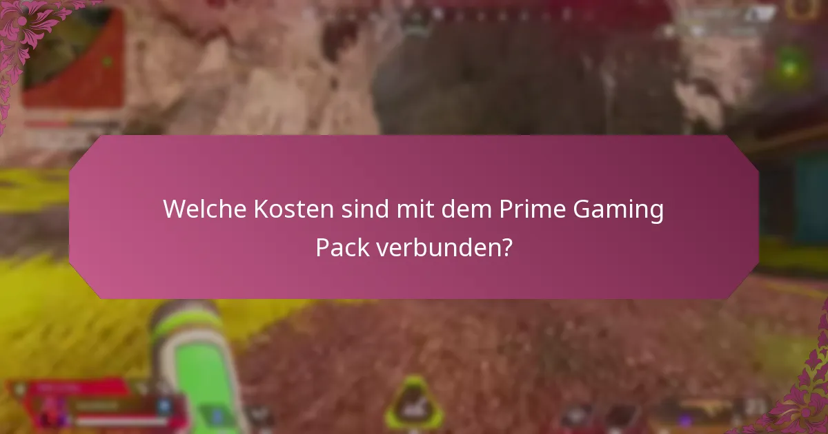 Welche Arten von In-Game-Inhalten sind im Prime Gaming Pack verfügbar?